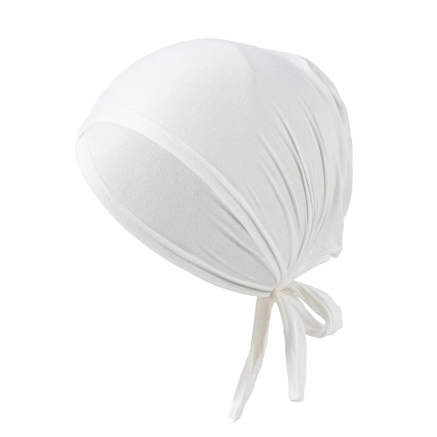 Eid Ul-fitr Ultra-soft Stretch Hijab Cap Ethnic Ribbon Base Head Wrap