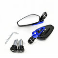 1 Pair 7 8 Motorcycle Rearview Mirrors Universal Scooter Bar End