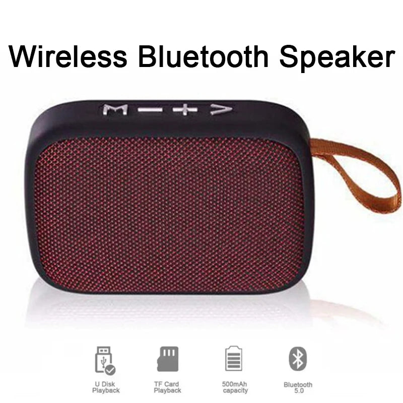 Portable Speaker Outdoor Bluetooth 5 0 Mini Loudspeaker Wireless 3D