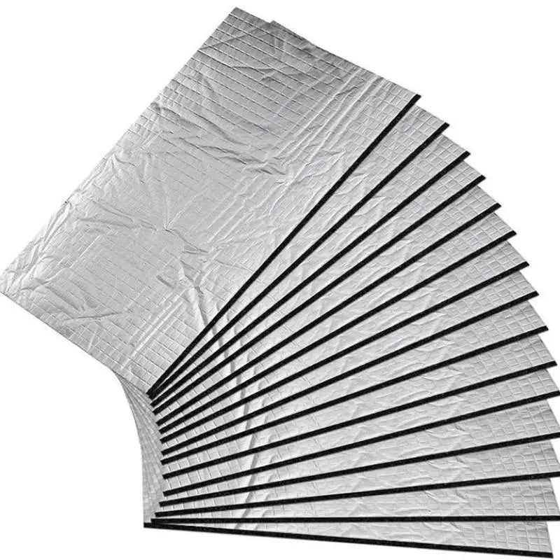 10-Pack Car Sound Deadening & Heat Insulation Pads 250×180mm