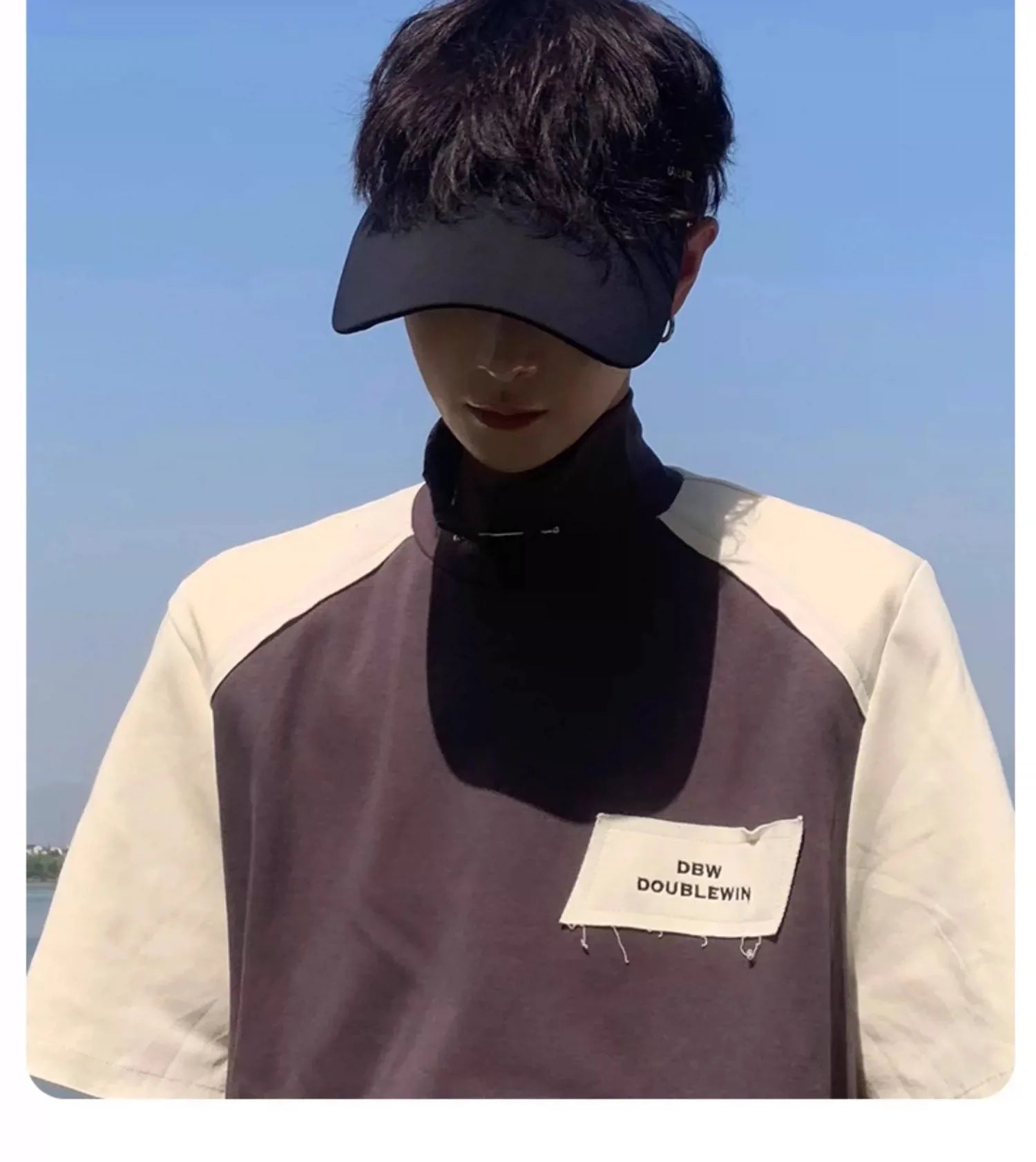 Hot selling large sunshade and sun protection hat for men essential outdoor large brim summer ice silk sun hat UV resistant Zpaxo