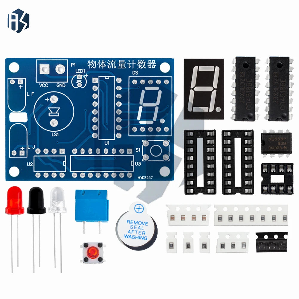 Industrial Automation Flow Counter Kit – IR Photoelectric Sensor (Adjustable NPN/PNP) for Smart Logistics Zpaxo