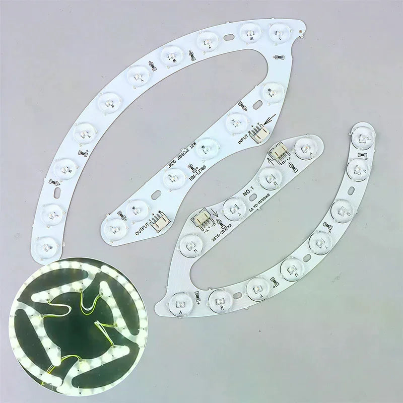 2/5Pcs LED Light Source Retrofit Light Panel Module 9/12W With Lens For Ceiling Lamp DIY Light Source Accessories Zpaxo