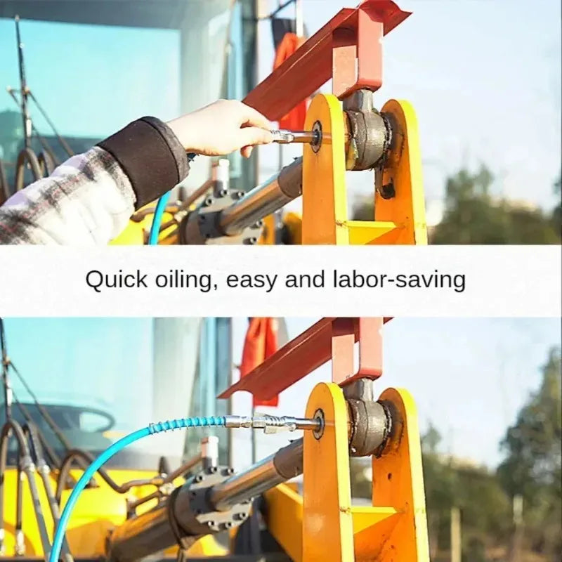 10000 PSI Mini Manual Grease Gun Coupler & Lube Pump Tool