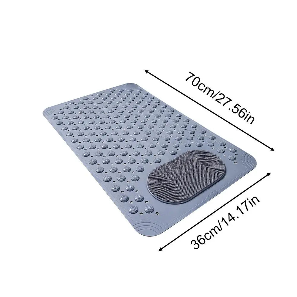 Bathroom Mat Anti-Slip Bathtub Floor Pad Bath Tub Shower Mat for Home Apartment Rv Camping Gym Hotel Hospital Daycare Zpaxo A China Mainland