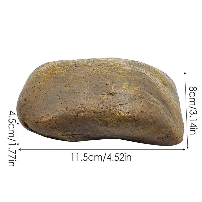 Outdoor Spare Garden Key Box Rock Hidden Hide In Stone Security Safe Storage Hiding Containers Mini Safe Box Mni Locker Dropship Zpaxo