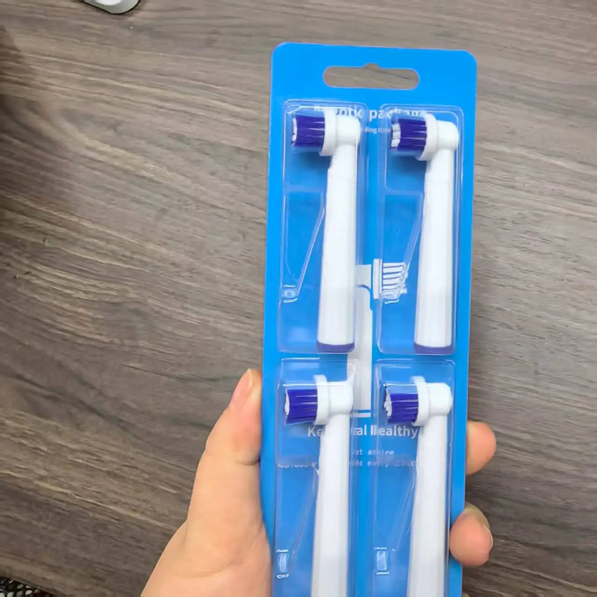 4 16 Electric Toothbrush Head Oral B Sensitive Replacement Brush Zpaxo YM-EB20-4pcs