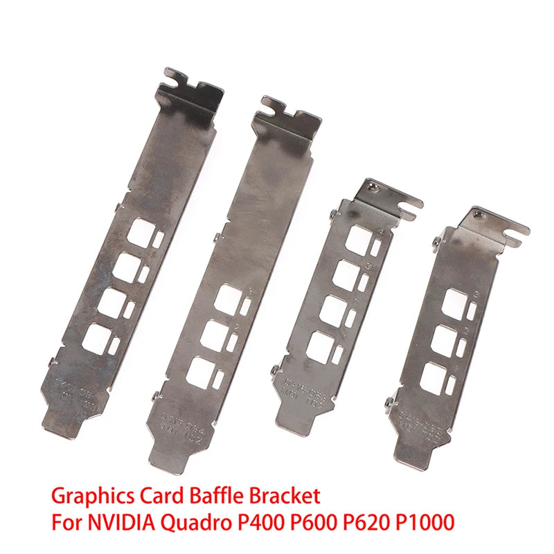 Graphics Card Baffle Bracket NVIDIA Quadro K1200 NVS510 P400 P600 Zpaxo