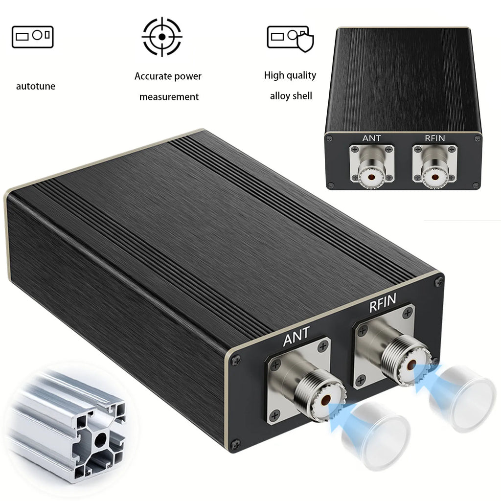 ATU-100 Pro+ Automatic Antenna Tuner 1 8-55MHz Multi-function