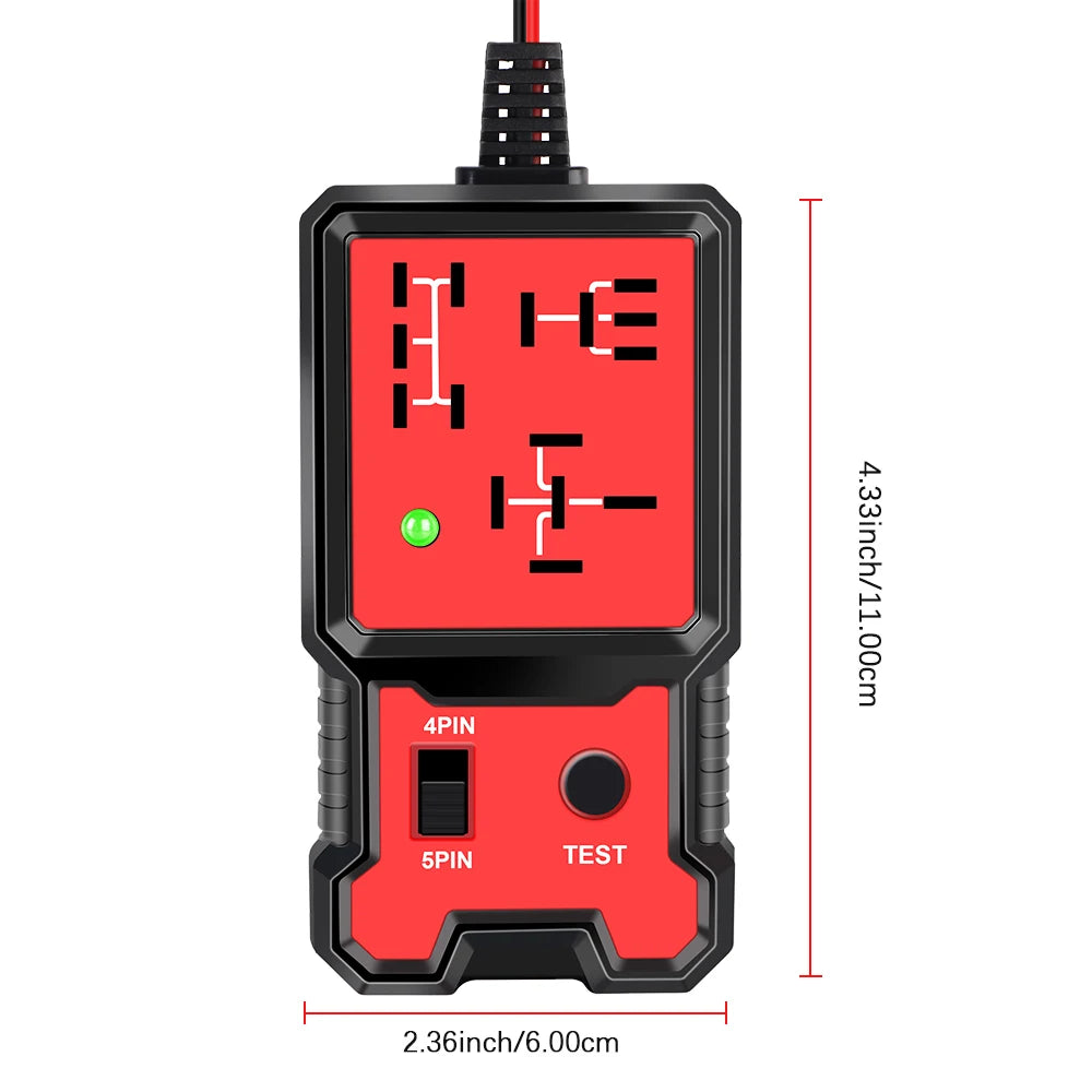 Car Battery Checker Accessories Voltage Tester Indicator Light