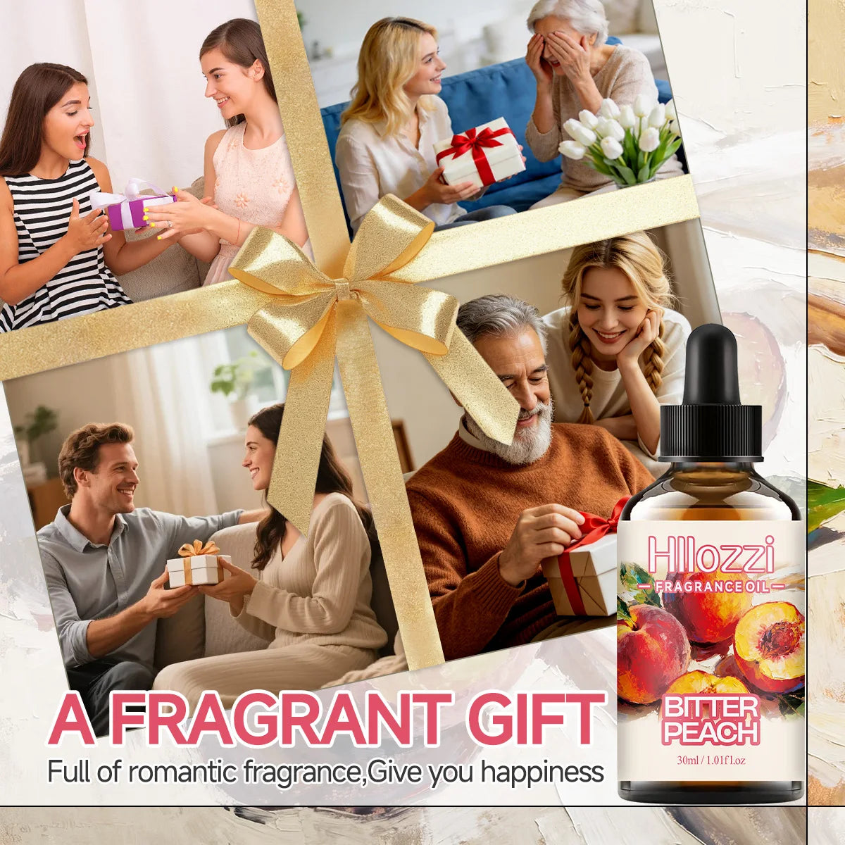 BITTER PEACH FRAGRANCE OIL Suitable Use Aroma Diffusers Candles Soaps Zpaxo