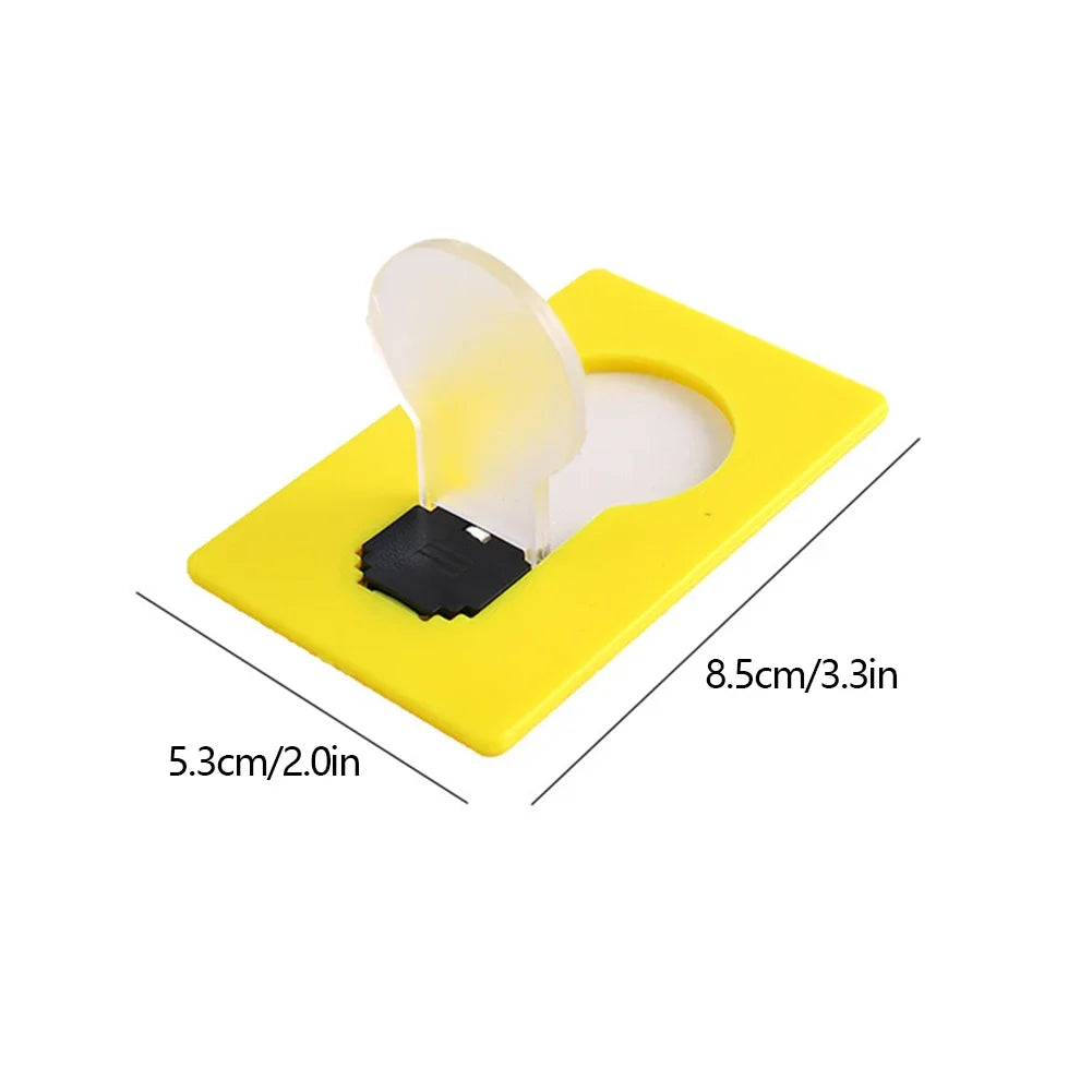Foldable Phone Stand with LED Night Lamp – Credit Card Slim