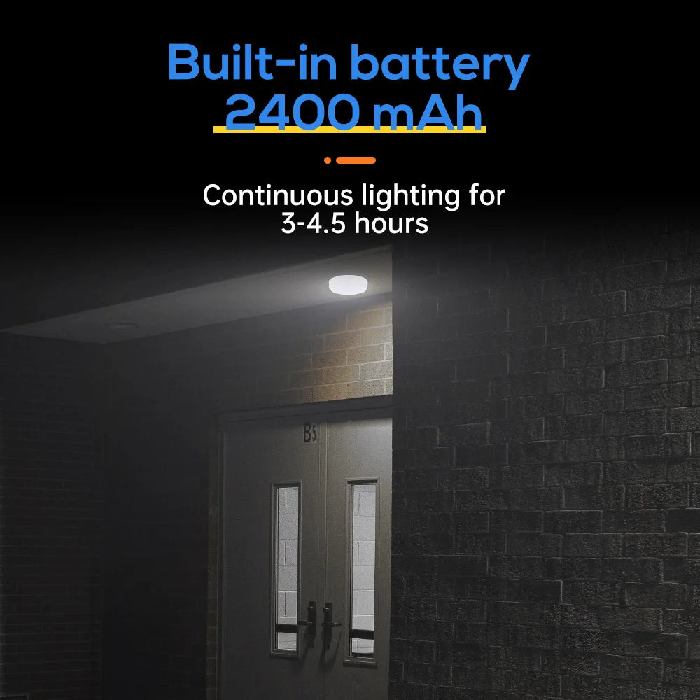 Solar Ceiling Lights Outdoor Remote Control 5M Connection Cable Zpaxo