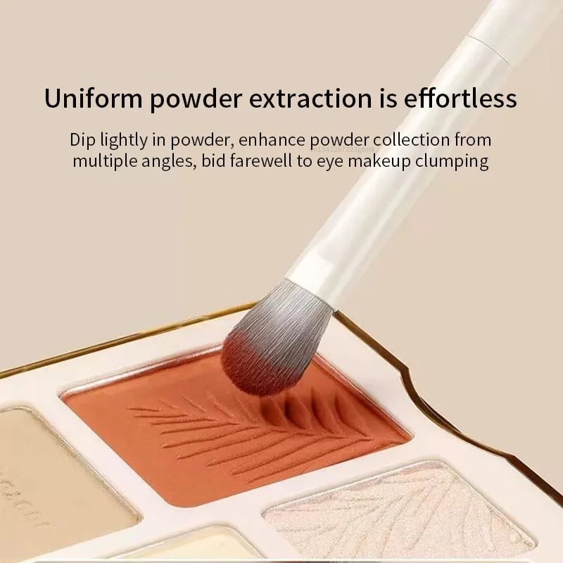 5/8/10Pcs Natural Eye Makeup Brushes Set Detail Eyeshadow Brush Makeup Brush White Ultra Soft Eyeshadow Eyeliner Makeup Tool Zpaxo