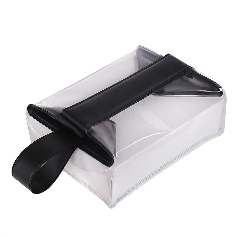 Hot Travel Portable Bag with Magnetic Closure, Transparent Magnetic Suction Storage, Durable and Leak Proof Makeup Bag Zpaxo Black