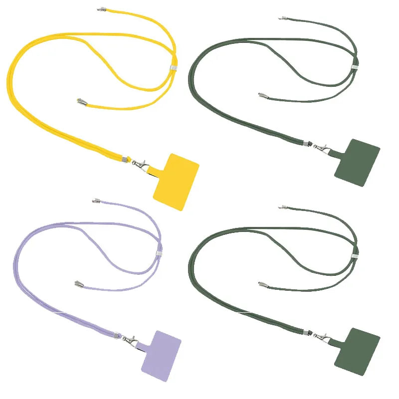Universal Phone Lanyard with Clip – Adjustable Anti-Loss Nylon Strap