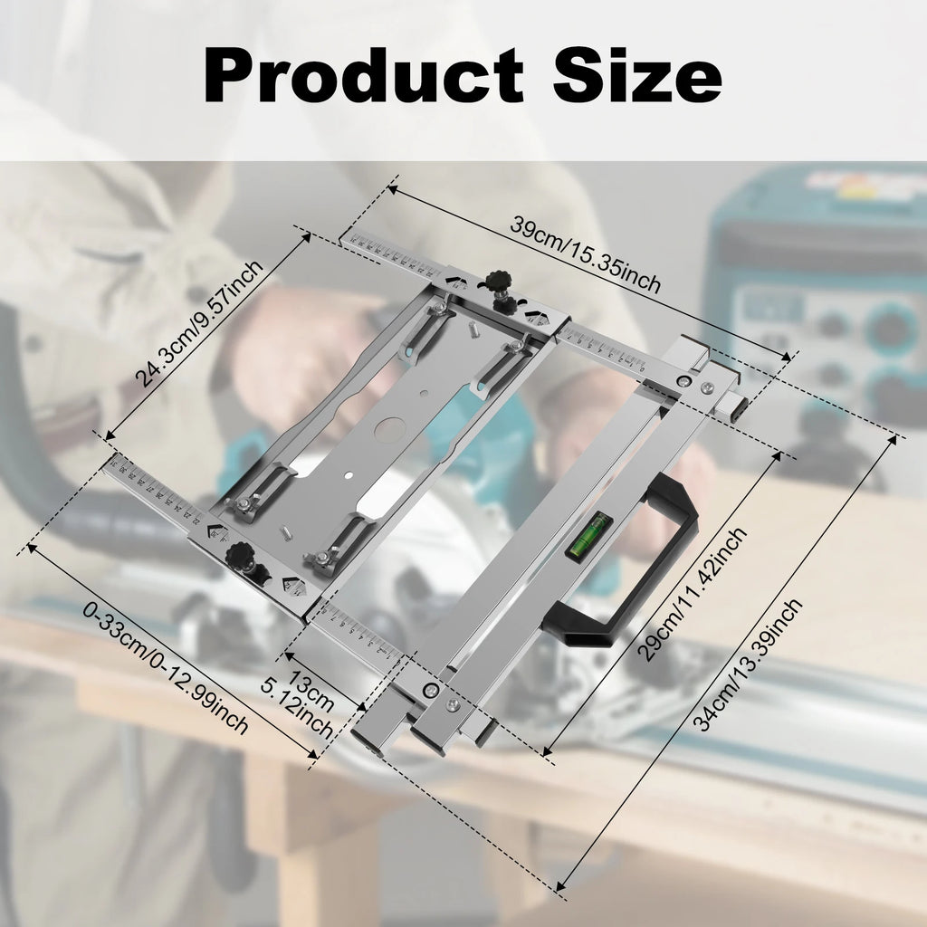 Cutting Machine Edge Guide Positioner Adjustable Edge Guide Positioning Cutting Board Tool Stainless Steel Edge Guide Positioner Zpaxo