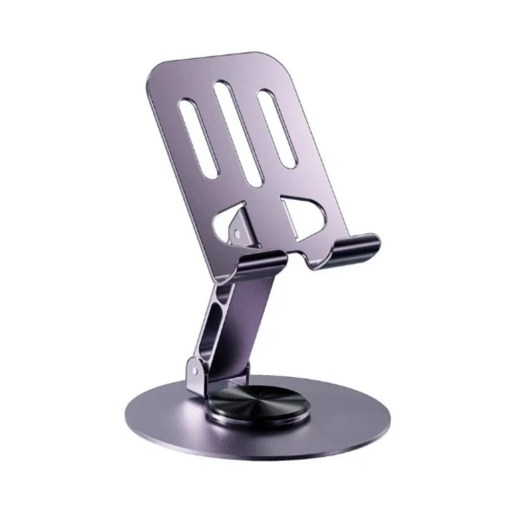 2026 New Rotating Aluminum Alloy Phone Holder New All-Metal 360-Degree Rotating Mobile Phone Bracket High-End Mechanical Zpaxo Purple