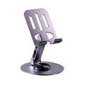 2026 New Rotating Aluminum Alloy Phone Holder New All-Metal 360-Degree Rotating Mobile Phone Bracket High-End Mechanical Zpaxo Purple