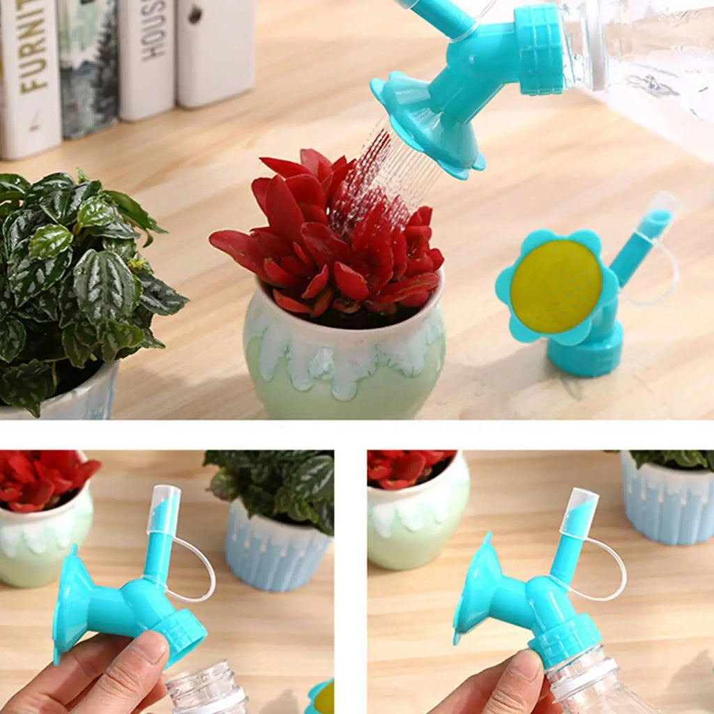 Watering Nozzle Sun Flower Automatic Watering Waterer Gardening Beverage Bottle Plant Irrigation Garden Watering Tools Zpaxo