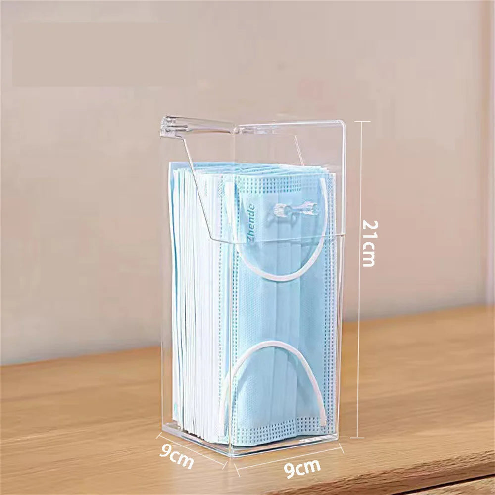 Transparent Desktop Makeup Brush Holder & Cosmetic Organizer