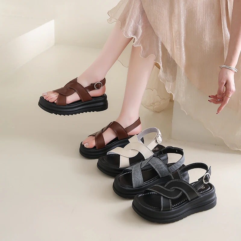 High-grade Casual All-match Sandals Popular Fashion Women's Summer