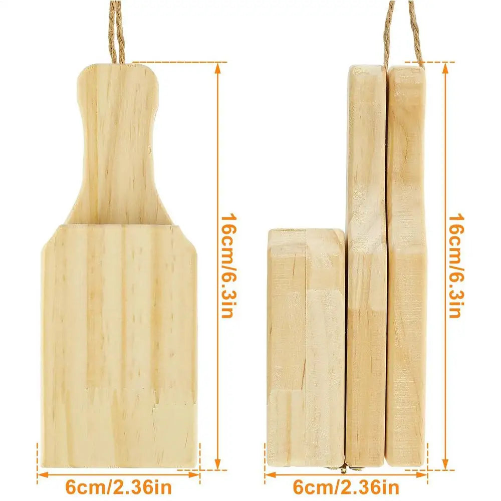 Wooden Plantain Press Maker Banana Masher Kitchen Tool Cooking Fried