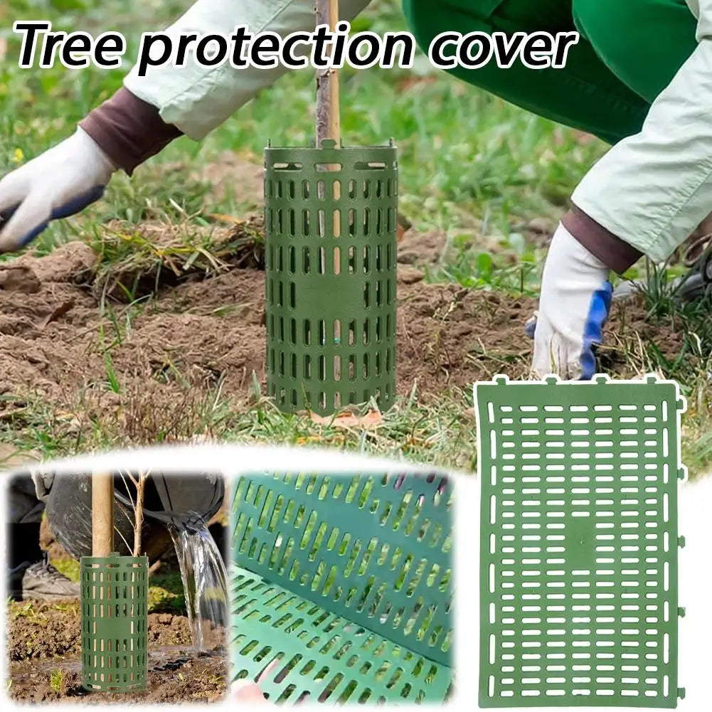 Tree Trunk Protectors Mesh Cage Guard – 1 or 10 Pack Tree Trunk Protector Zpaxo
