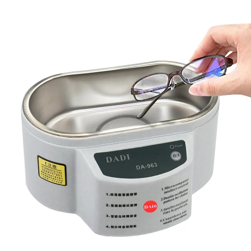 30/50W Digital Ultrasonic Cleaner Sonicator Bath Vibration Ultrasonic Jewelry Parts Glasses Circuit Board Watch Cleaning Machine Zpaxo 200137-30W EU