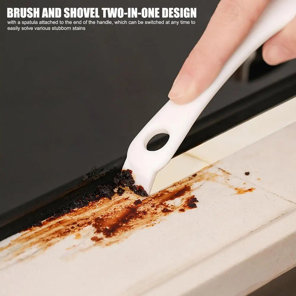 Grill Brush V-shaped Hooked Brush and Scraper Multifunctional Barbecue Kit Net Cleaning Brush for Kitchen Gadget Zpaxo