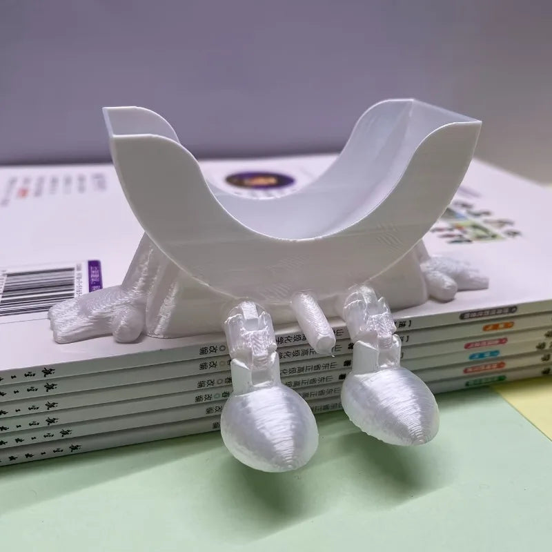 2026 Creative Smiley Face Sponge Holder 3D Printed Drainage Holes