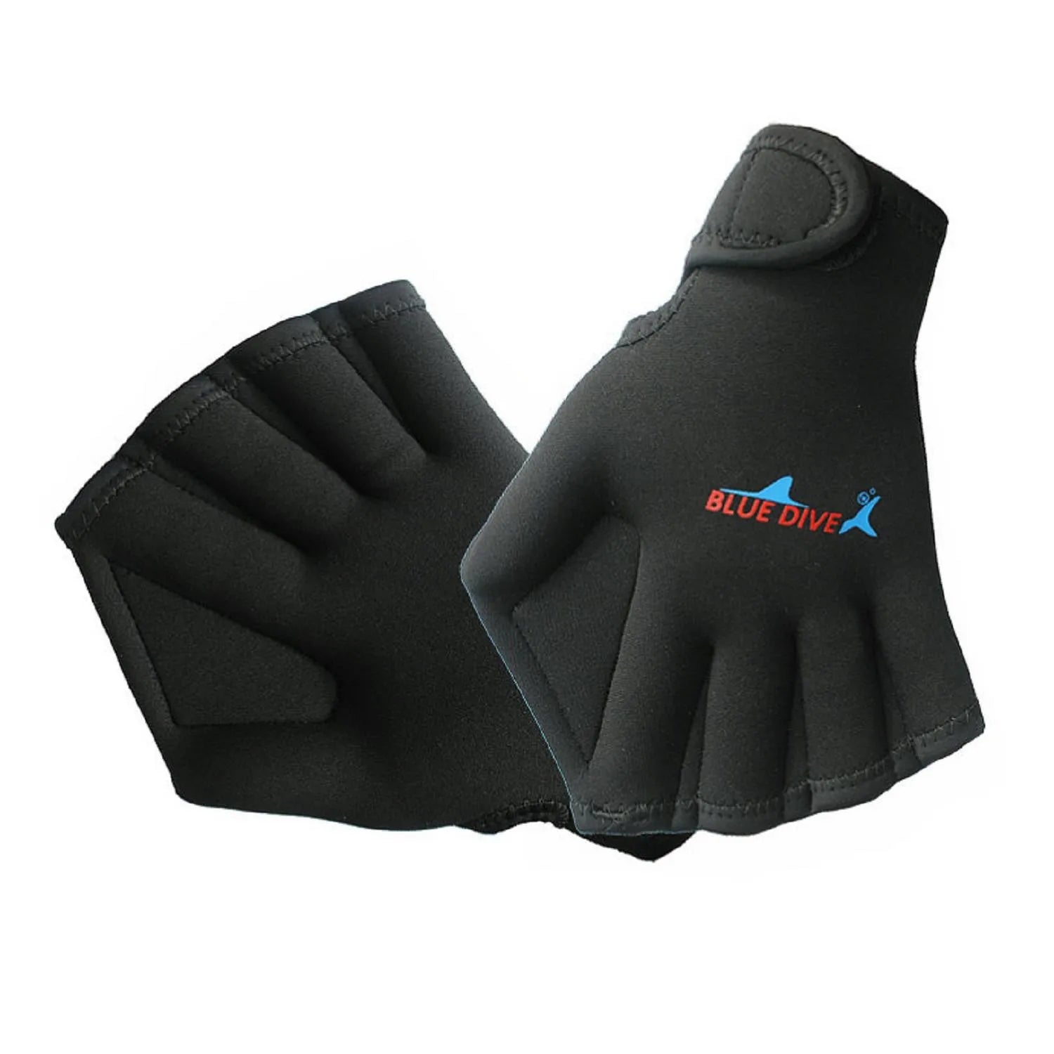 Adult Children's Diving Swimming Gloves Open Fingers Paddling Duck Paw Gloves Snorkeling Sailor Webbed Winter Swimming Gloves Zpaxo Black Only Size