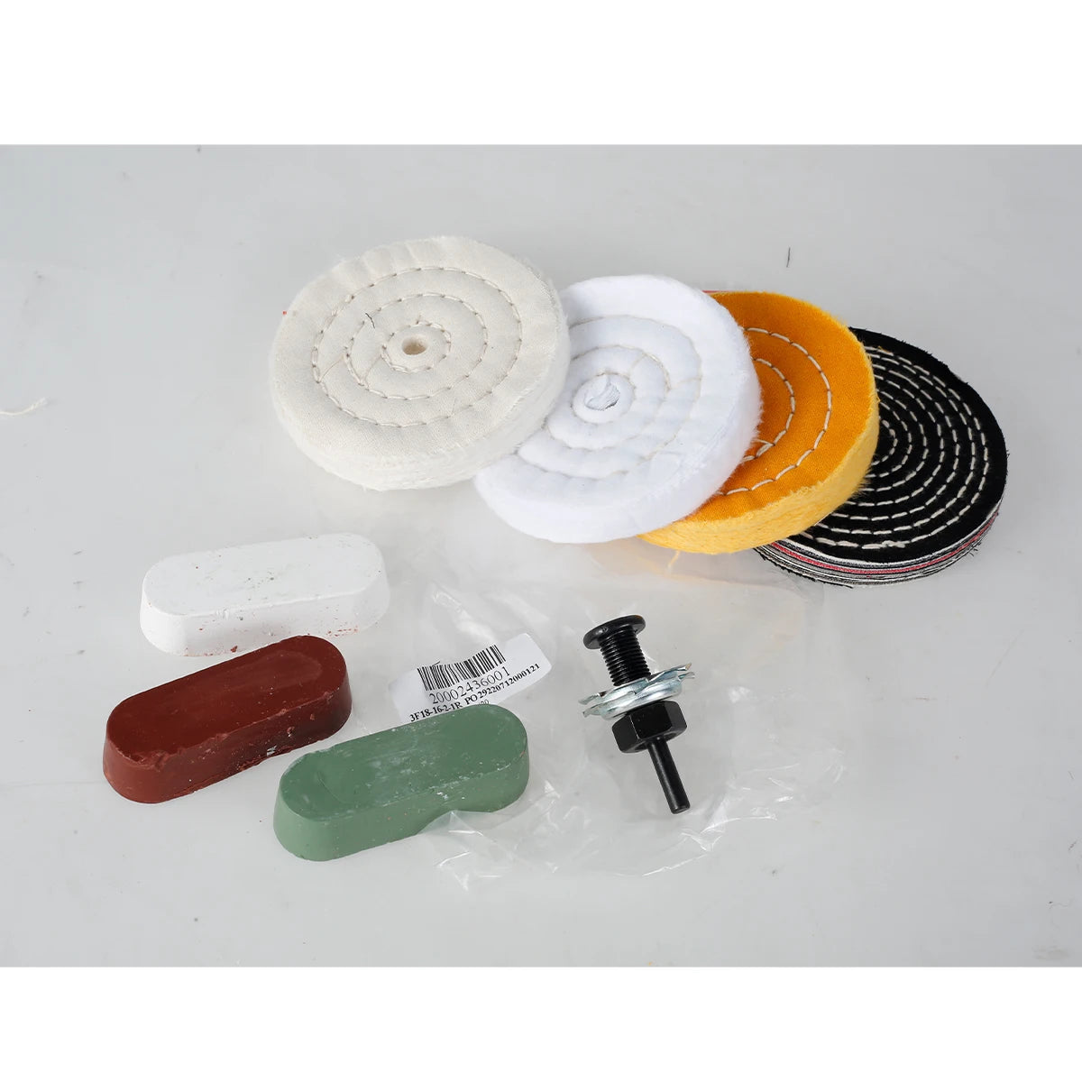 4In Polishing Wheel Wear Resistant Cloth Buffing Wheel Gold Silver Jewelry Mirror Polish Pad For Grinder Power Tool Accessories Zpaxo