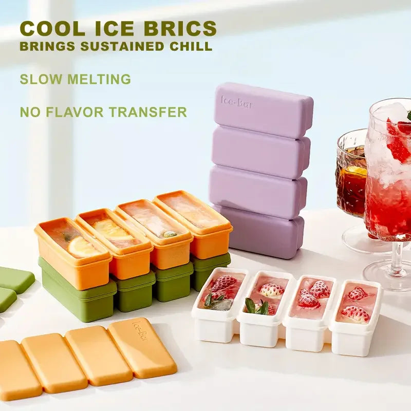 Summer Essentials: Silicone Ice Cube Tray - Bpa Not Included, Easy to Release, Suitable for Iced Drinks and Whiskey Zpaxo