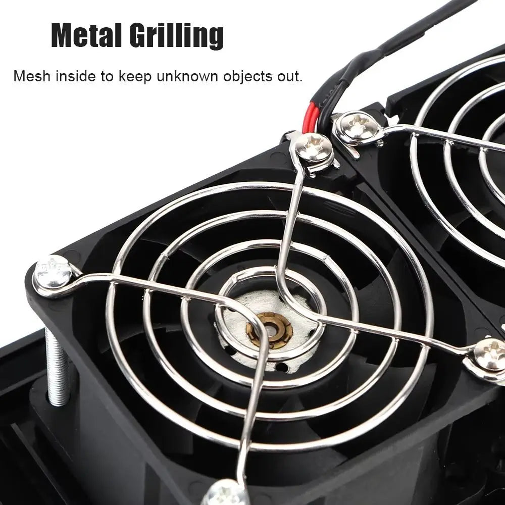 12V Range Hood Exhaust Fan 13 2W Quiet Operation Ventilation Vent Zpaxo