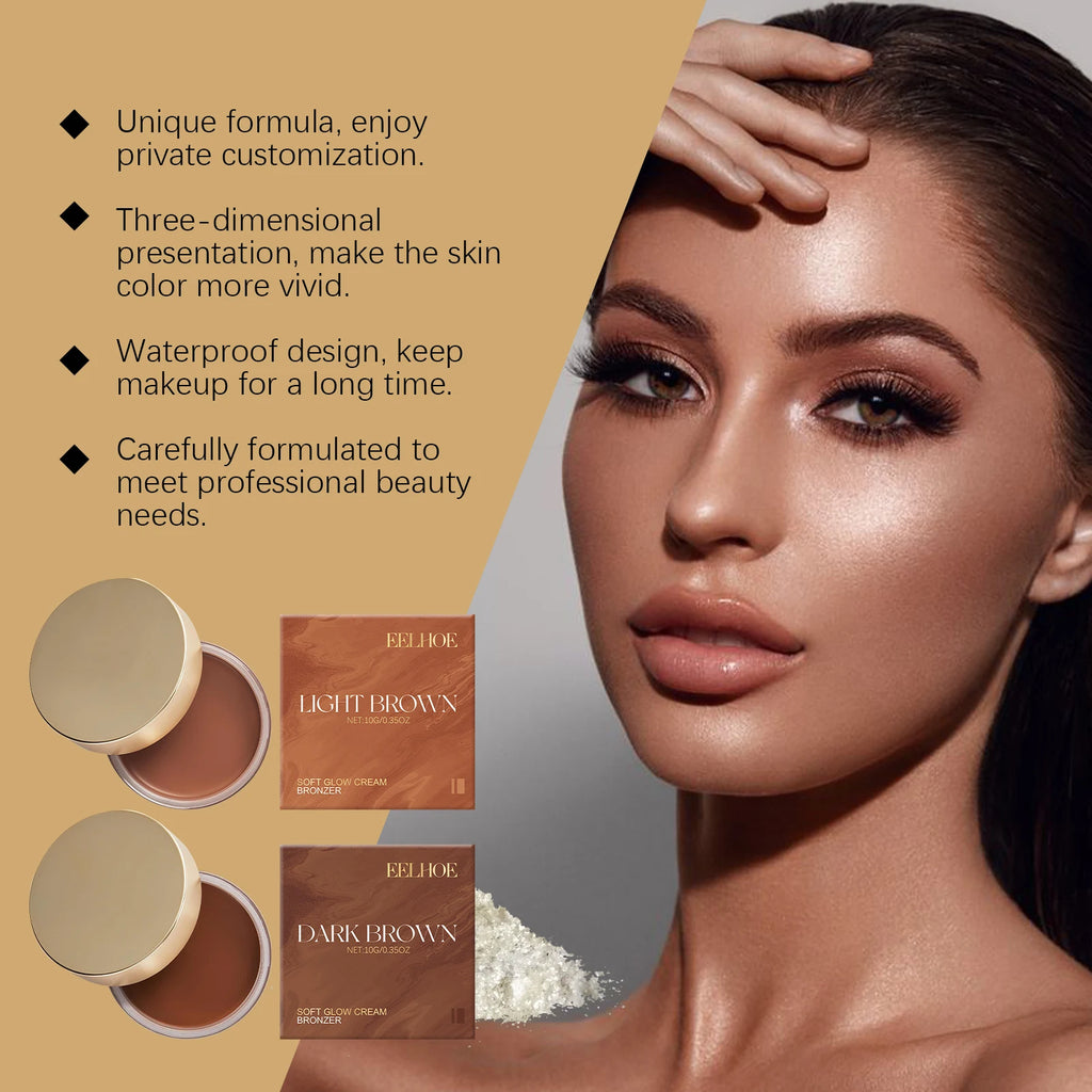 EELHOE Sunless Self Tanning Cream – Body Bronzer Natural Glow Self Tanning Bronzer Zpaxo