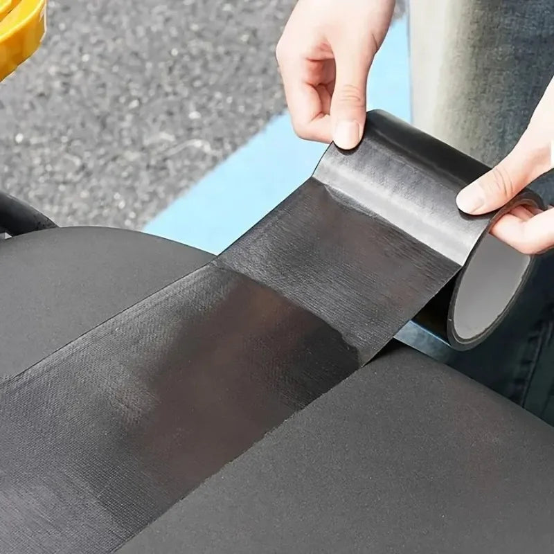 1roll Super Adhesive Fabric Duct Tape,Electric Bicycle Seat Repair, Tarpaulin Repair,tent Repair,blocks Water and Leaves No Glue Zpaxo