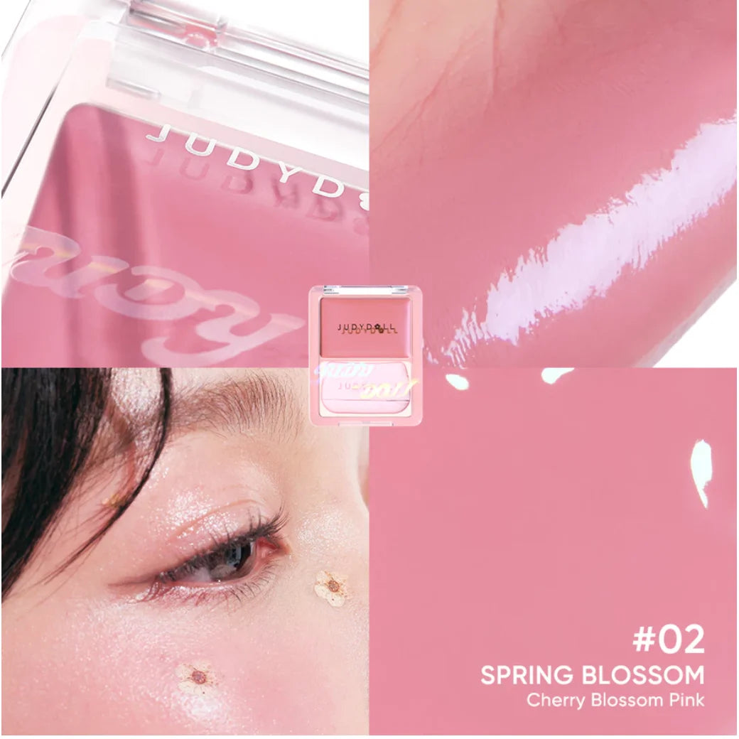 Judydoll Water Gloss Blush Cream Light Sensation Good Melting Skin Zpaxo 02