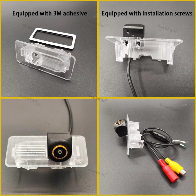 170 Degree AHD 1080P CVBS Reverse Backup Rear View Camera Toyota