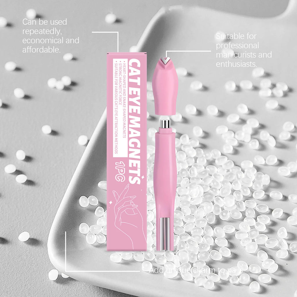 Cat Eye Nail Magnet Stick – DIY Magnetic Nail Art Tool Nail Art Tool Zpaxo