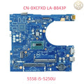 CN-0XCFXD 0XCFXD LA-B843P Motherboard i5-5250U DDR3 Dell Inspiron 5558