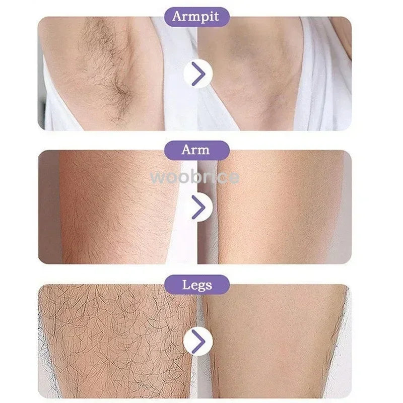 Eraser Depilator Leg Hair Crystal Epilator Hair Physical Hair Removal Eraser Glass Remover Painless Epilator Cleaning Reusable Zpaxo