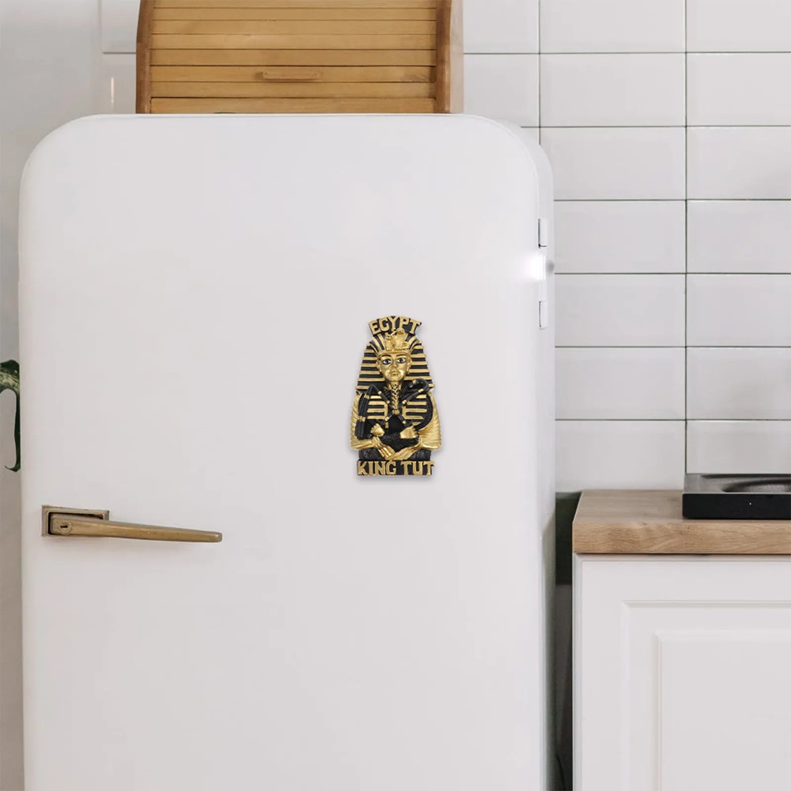 Egyptian Pharaoh Fridge Magnet Premium Resin Adhesion Refrigerator