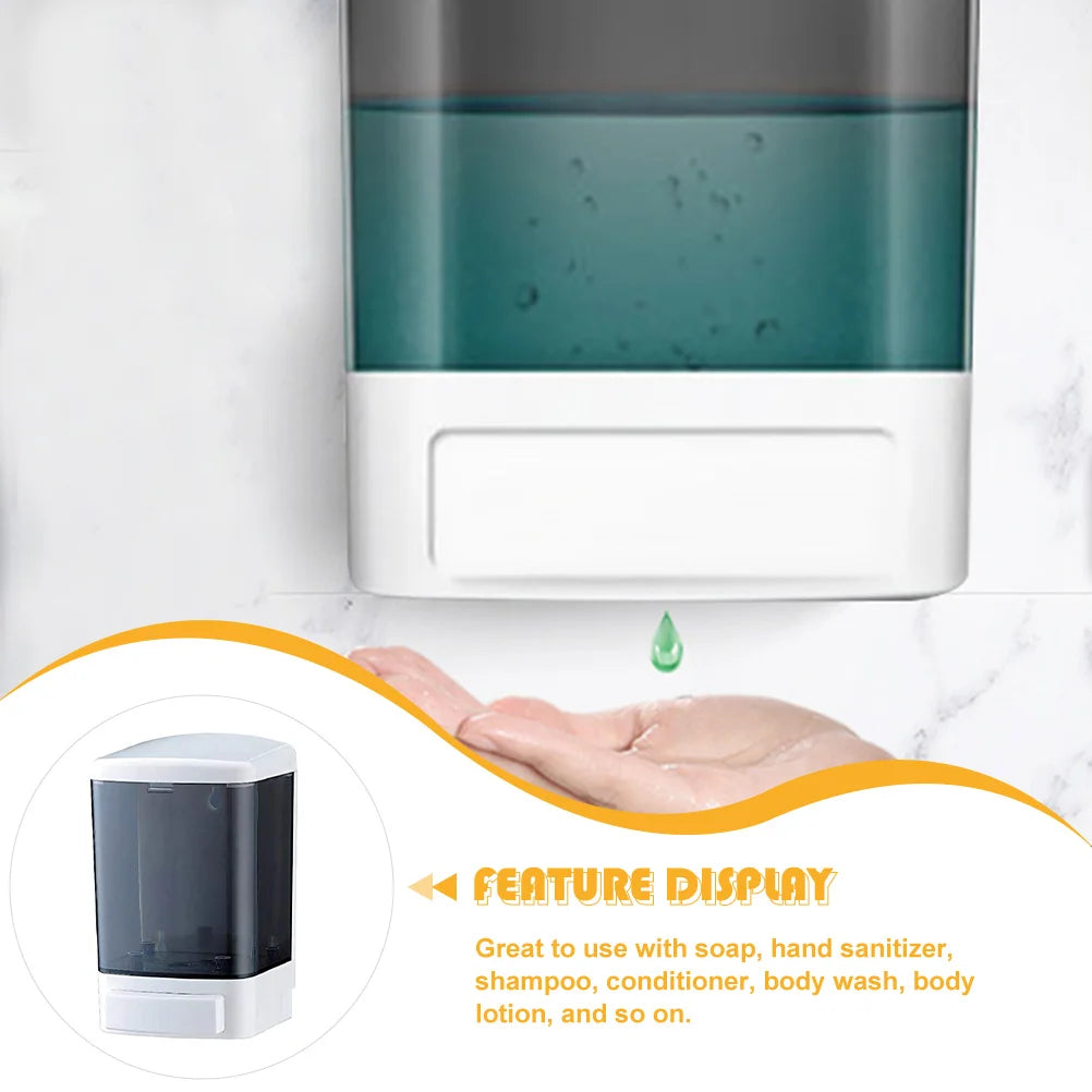 Manual Hand Dispenser Home Kitchen Bathroom Wall Soap Dispensers