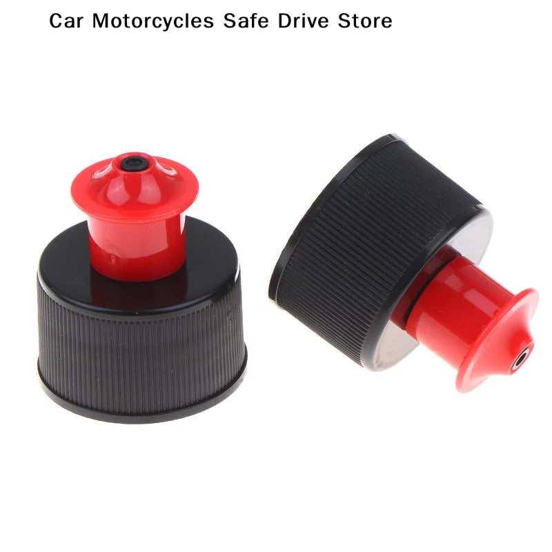 5 Car Care Wax Tire Shine Bottle Pull Caps Portable Liquid Dispenser