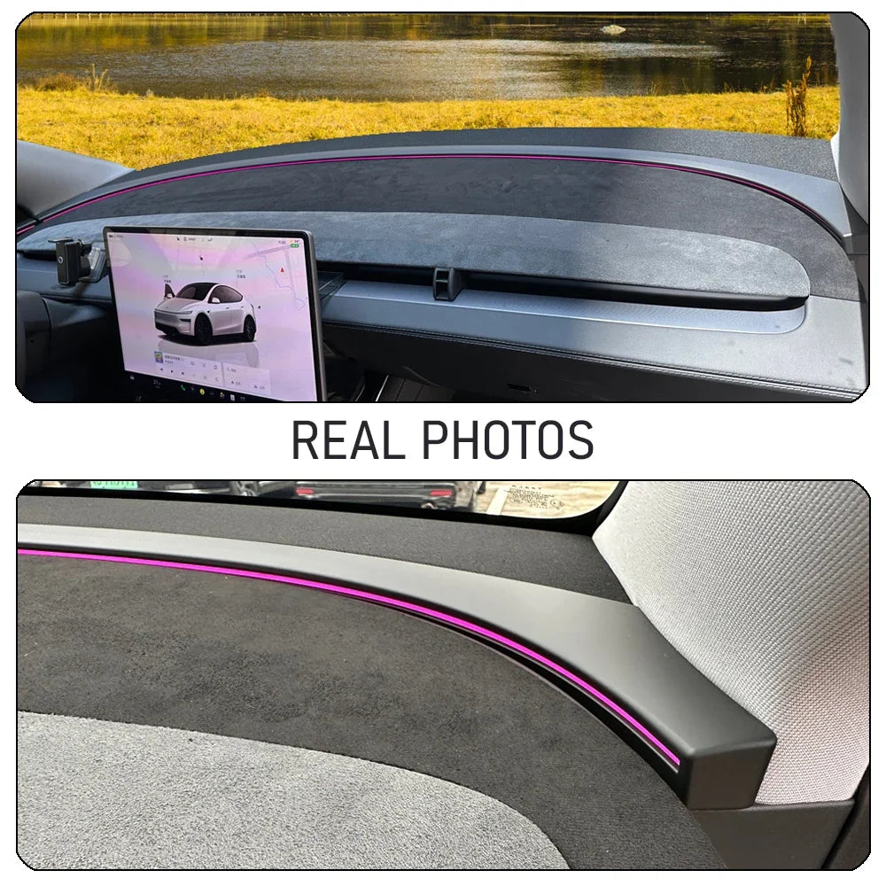 Car Juniper 2026 2025 Center Console Cover Pad Suede Anti-scratch Zpaxo