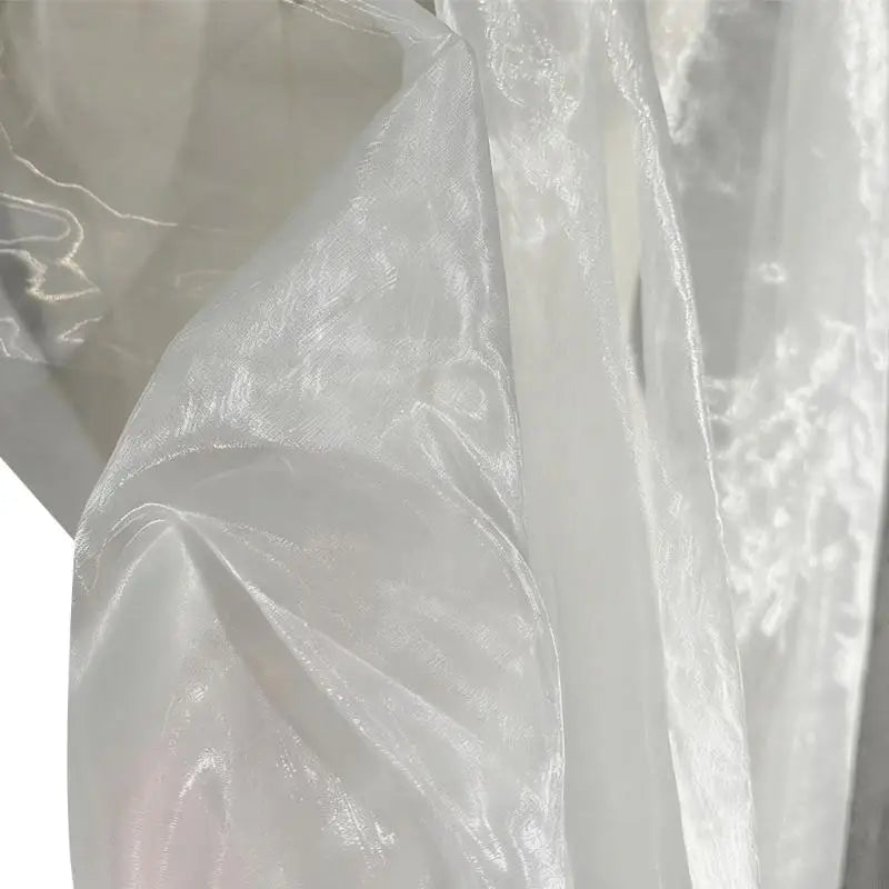 Portable Glitters Organza Materials Dance Costume Making