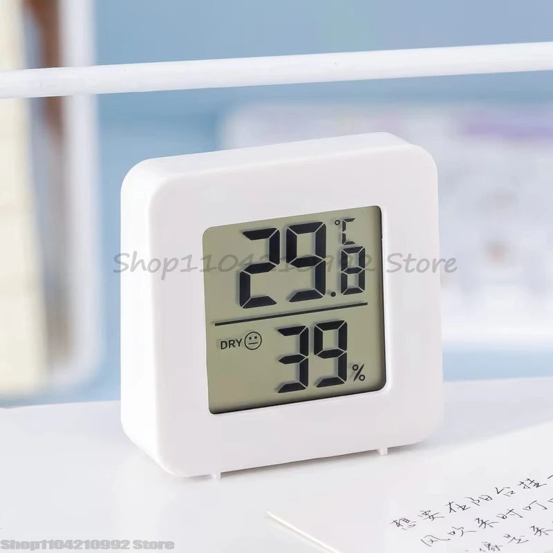 LCD Digital Thermometer Hygrometer Indoor Room Electronic Temperature Humidity Meter Sensor Gauge Weather Station for Home Zpaxo