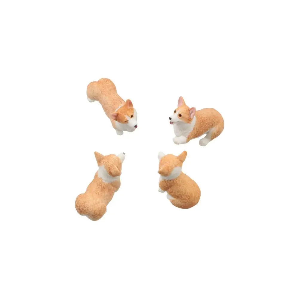 Auto Decoration Dog Doll Children's Resin Figures Mini Animal Car Zpaxo