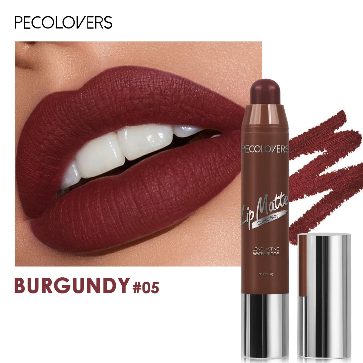 Velvet Matte Lipstick Moisturizing Waterproof Lasting Nude Apricot Lip Tint Non-stick Cup Lip Gloss Lipstick Cosmetics Make Up Zpaxo 05